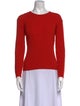 Henri Bendel Merino Wool Crew Neck Top