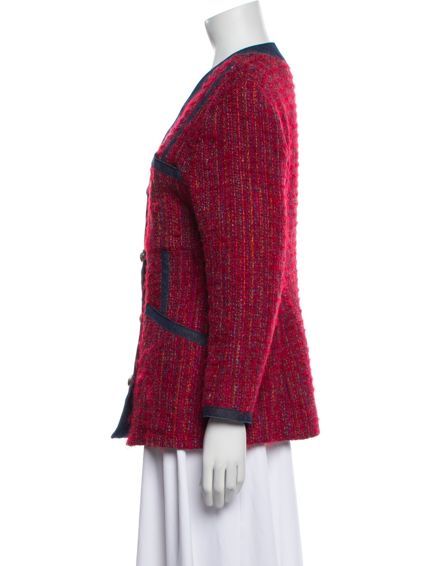 Henri Bendel Tweed Tweed Pattern Jacket