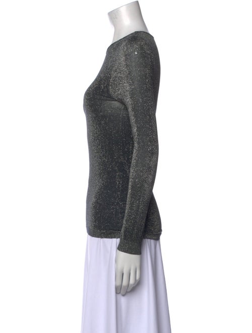 Henri Bendel Crew Neck Long Sleeve Top