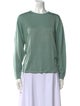 Henri Bendel Silk Crew Neck Sweater