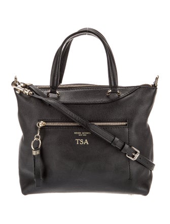 Henri Bendel Leather Top Handle Bag