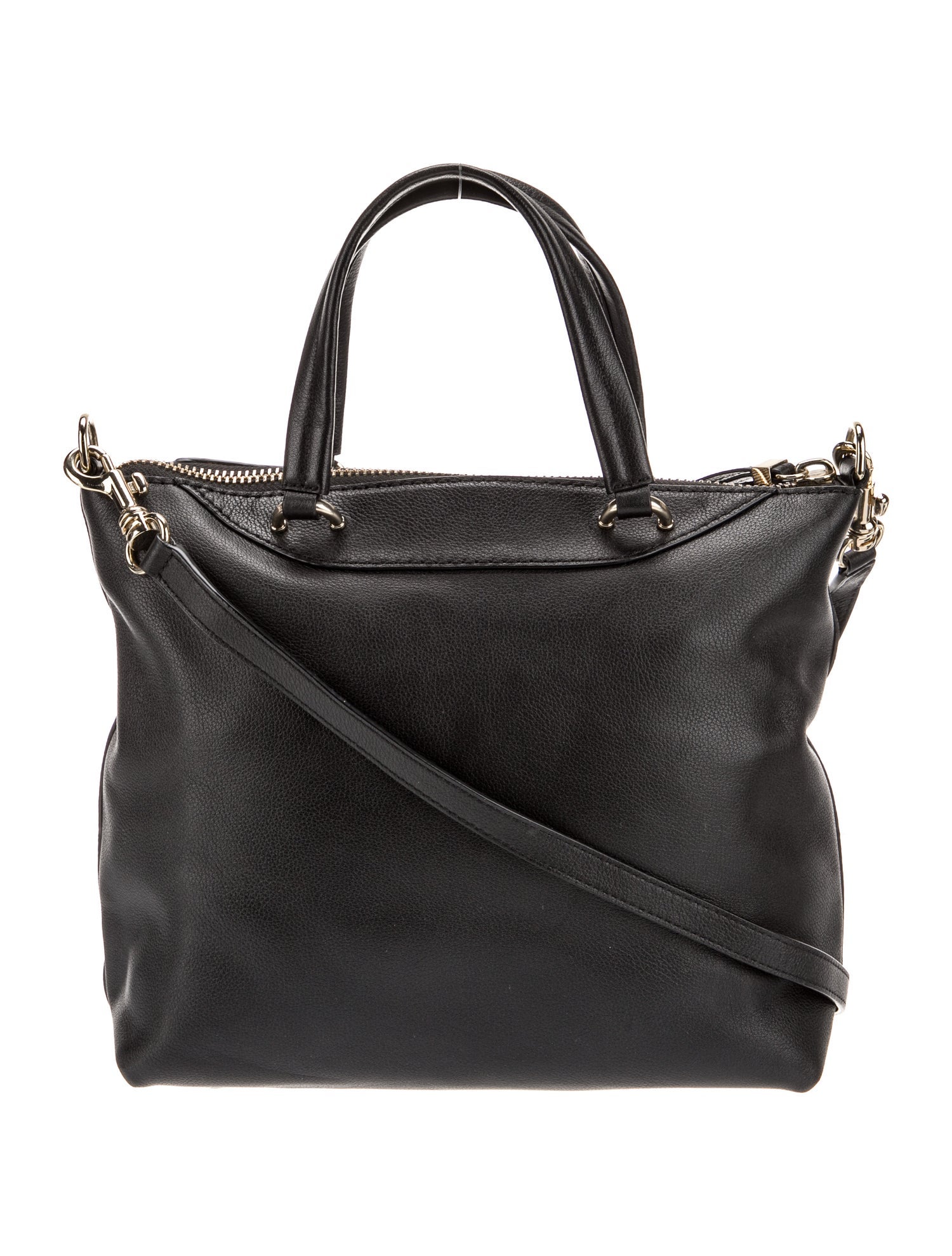Henri Bendel Leather Top Handle Bag