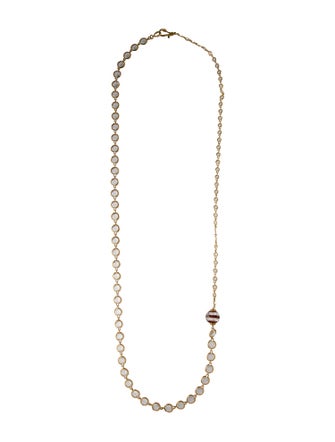 Henri Bendel Crystal Pendant Necklace