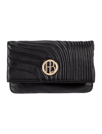 Henri Bendel Leather Clutch