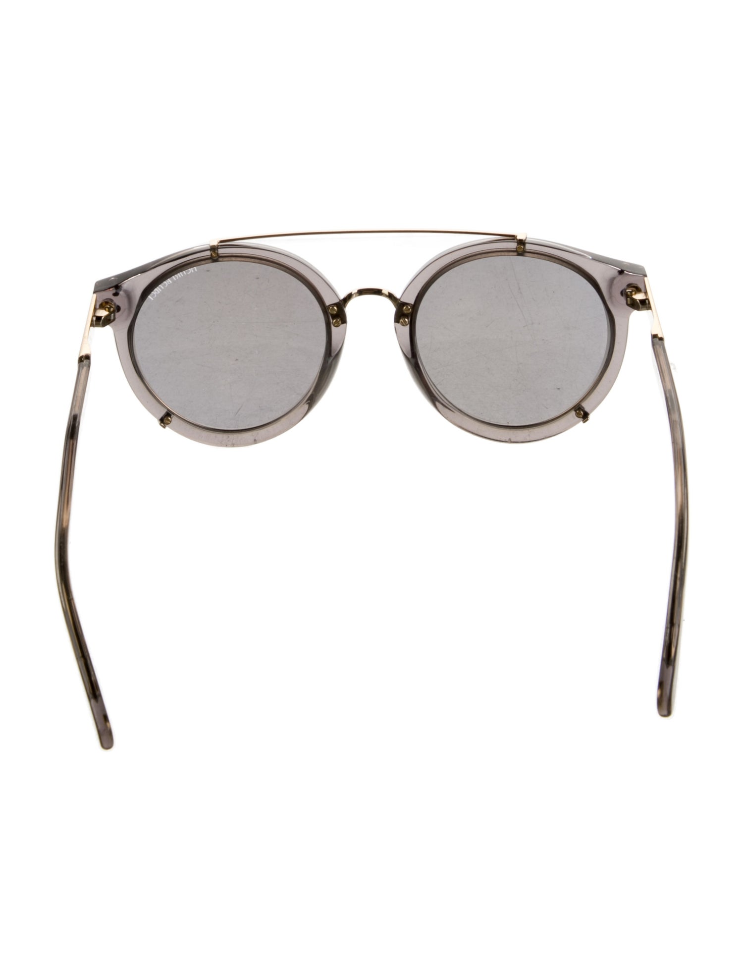 Henri Bendel Round Tinted Sunglasses