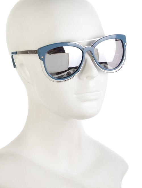 Henri Bendel Oversize Tinted Sunglasses