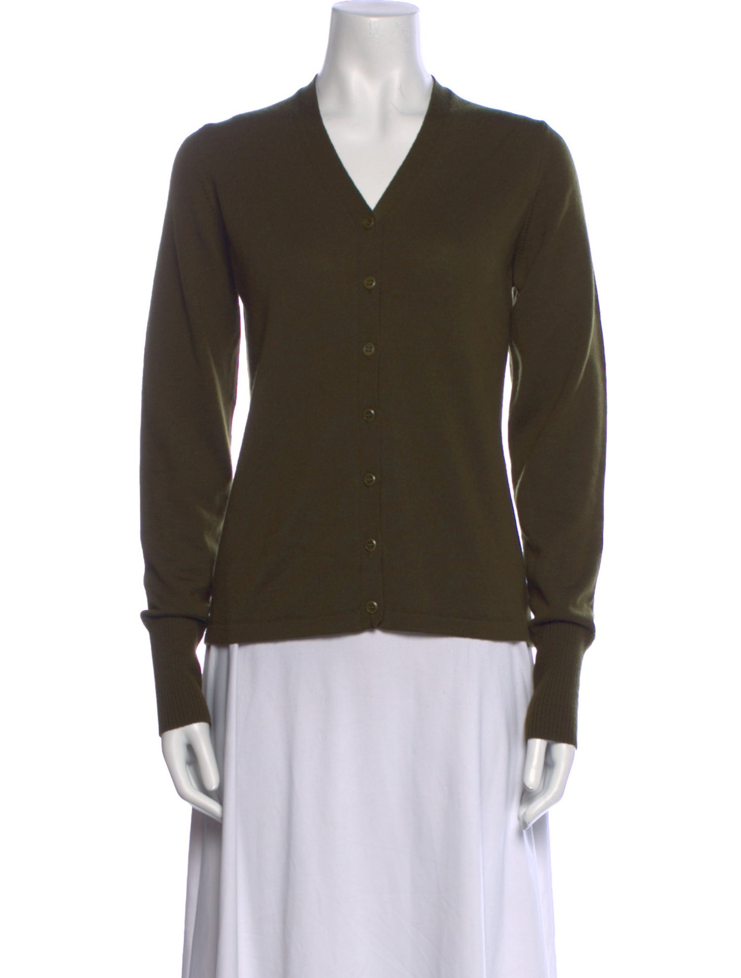 Henri Bendel Merino Wool V-Neck Sweater