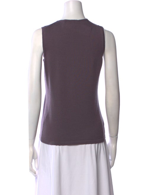 Henri Bendel Merino Wool Crew Neck Sweater