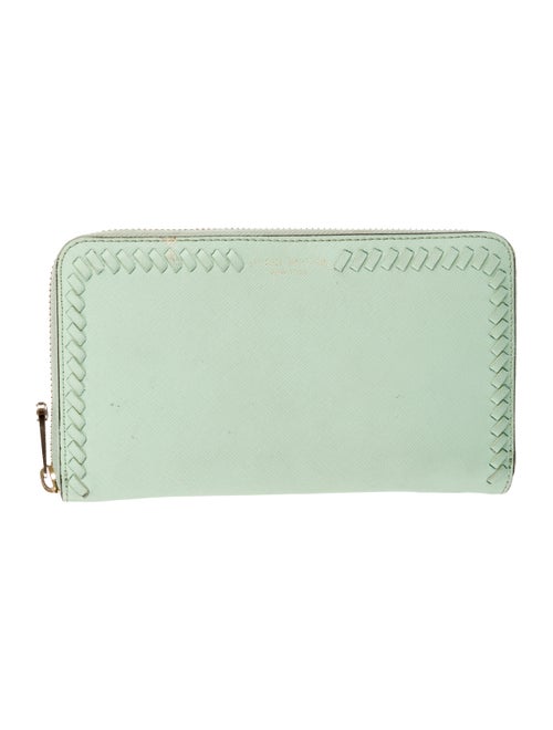 Henri Bendel Leather Continental Wallet
