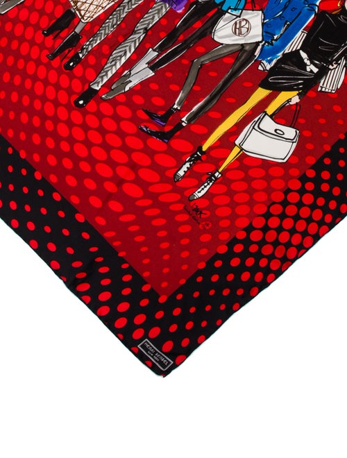 Henri Bendel Le Paradis du Roy Silk Scarf