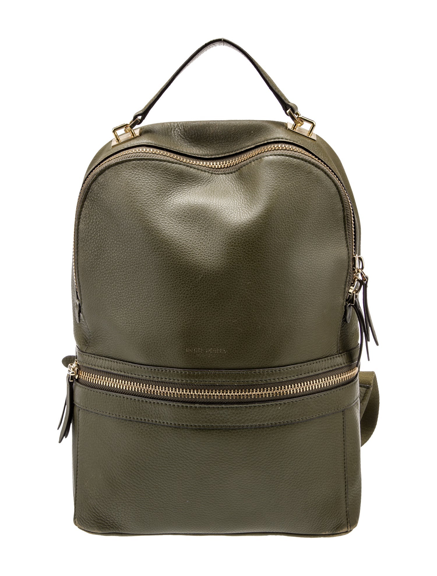 Henri Bendel Leather Backpack