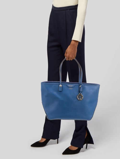 Henri Bendel Saffiano Leather Tote
