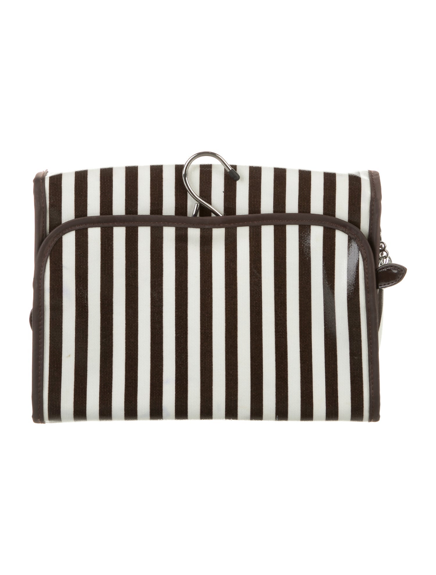 Henri Bendel patterned cosmetic bag