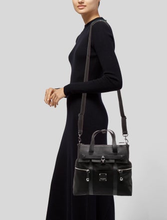 Henri Bendel Nylon Top Handle Bag