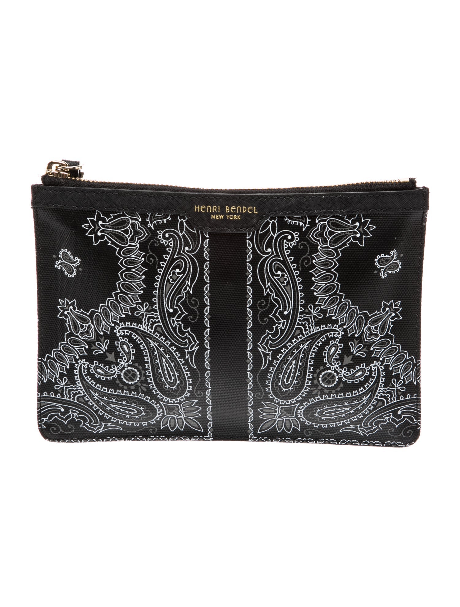 Henri Bendel Leather Clutch