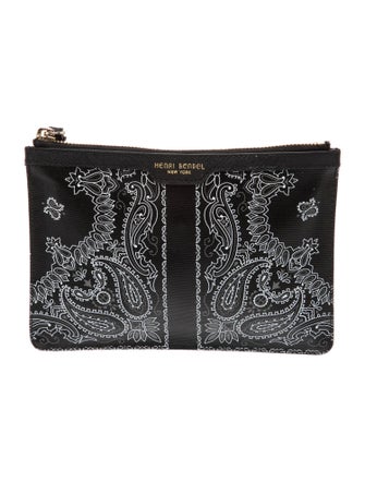 Henri Bendel Leather Clutch