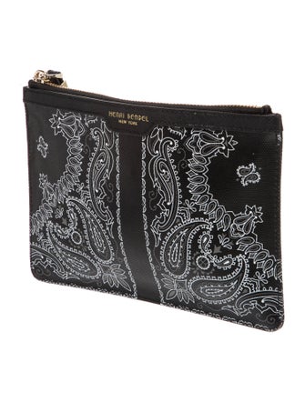 Henri Bendel Leather Clutch