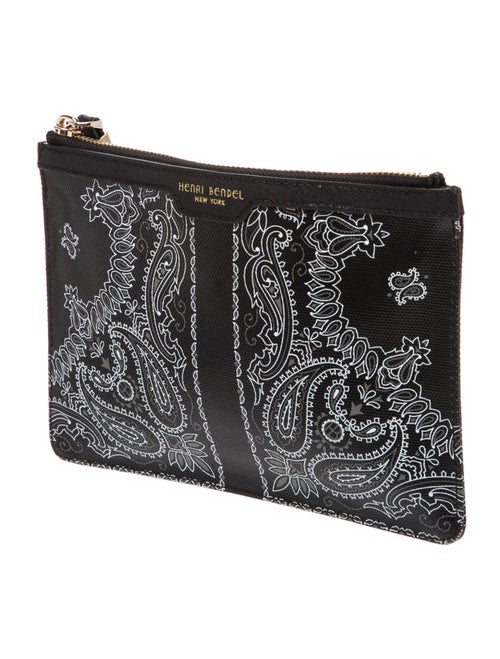 Henri Bendel Leather Clutch