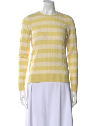 Henri Bendel Cashmere Striped Sweater