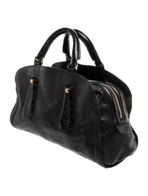 Henri Bendel Leather Top Handle Bag