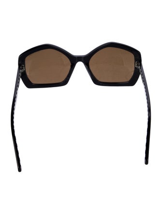 Henri Bendel Oversize Tinted Sunglasses