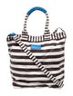 Henri Bendel Canvas Top Handle Bag