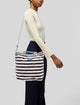 Henri Bendel Canvas Top Handle Bag