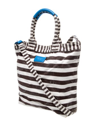 Henri Bendel Canvas Top Handle Bag