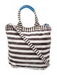 Henri Bendel Canvas Top Handle Bag
