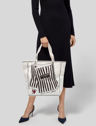 Henri Bendel Canvas Tote