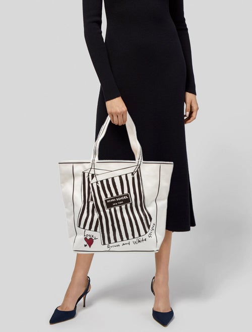 Henri Bendel Canvas Tote