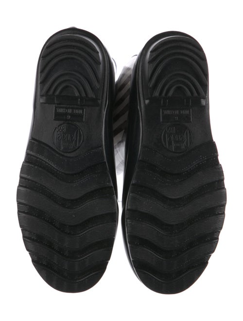 Henri Bendel Rubber Striped Rain Boots