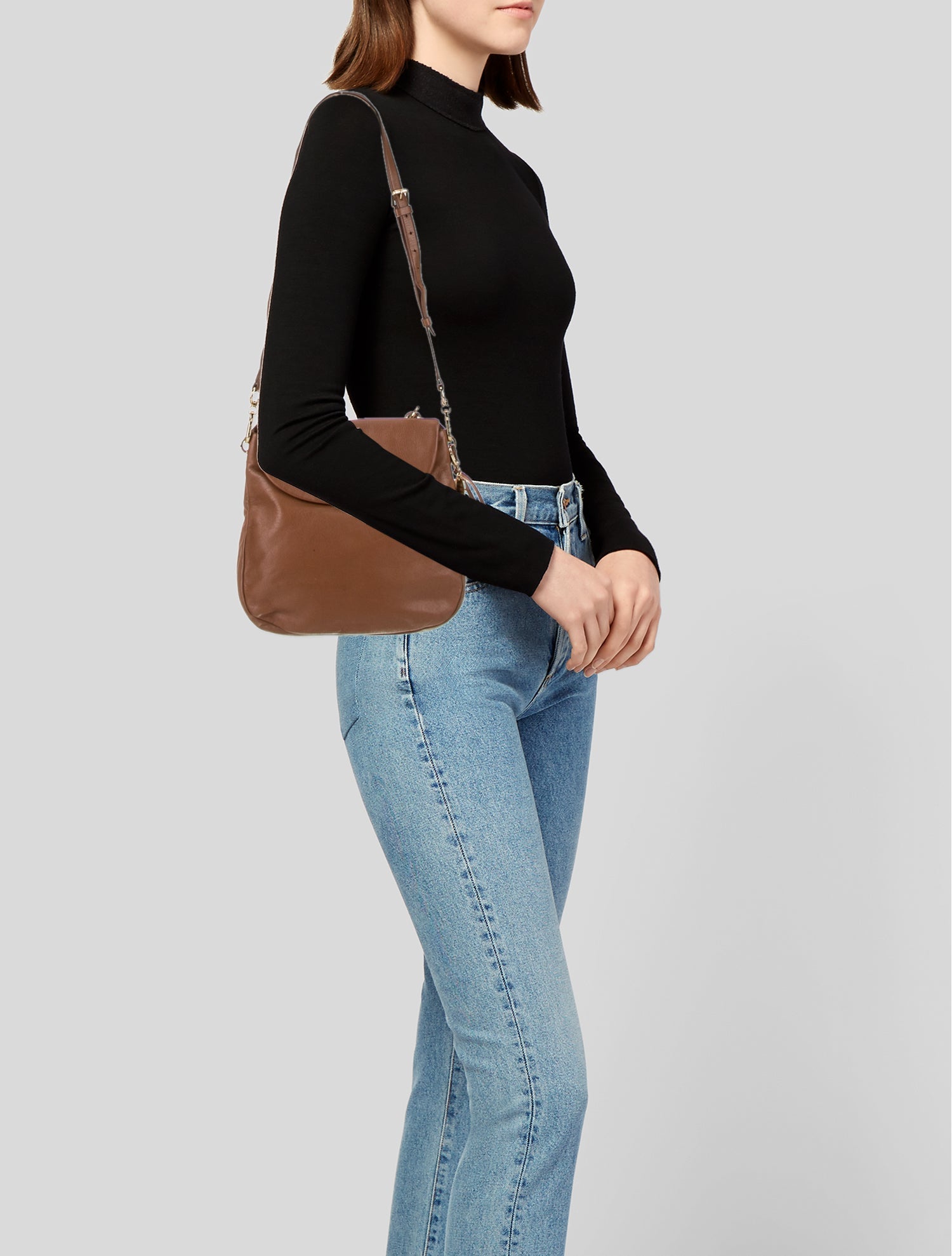 Henri Bendel Leather Shoulder Bag