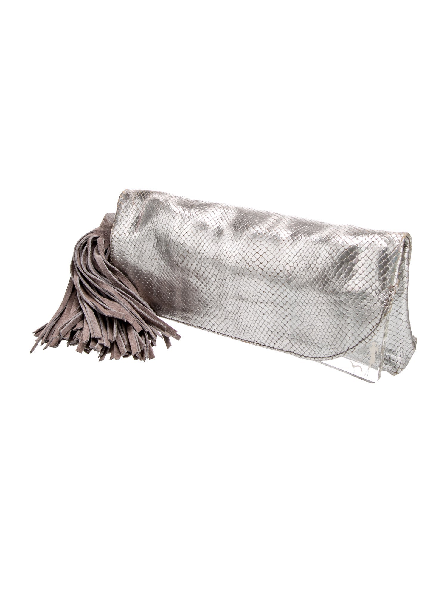 Henri Bendel Leather Clutch