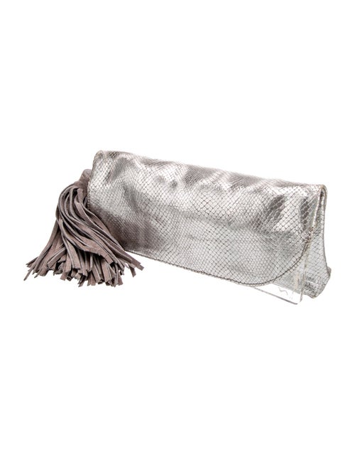 Henri Bendel Leather Clutch