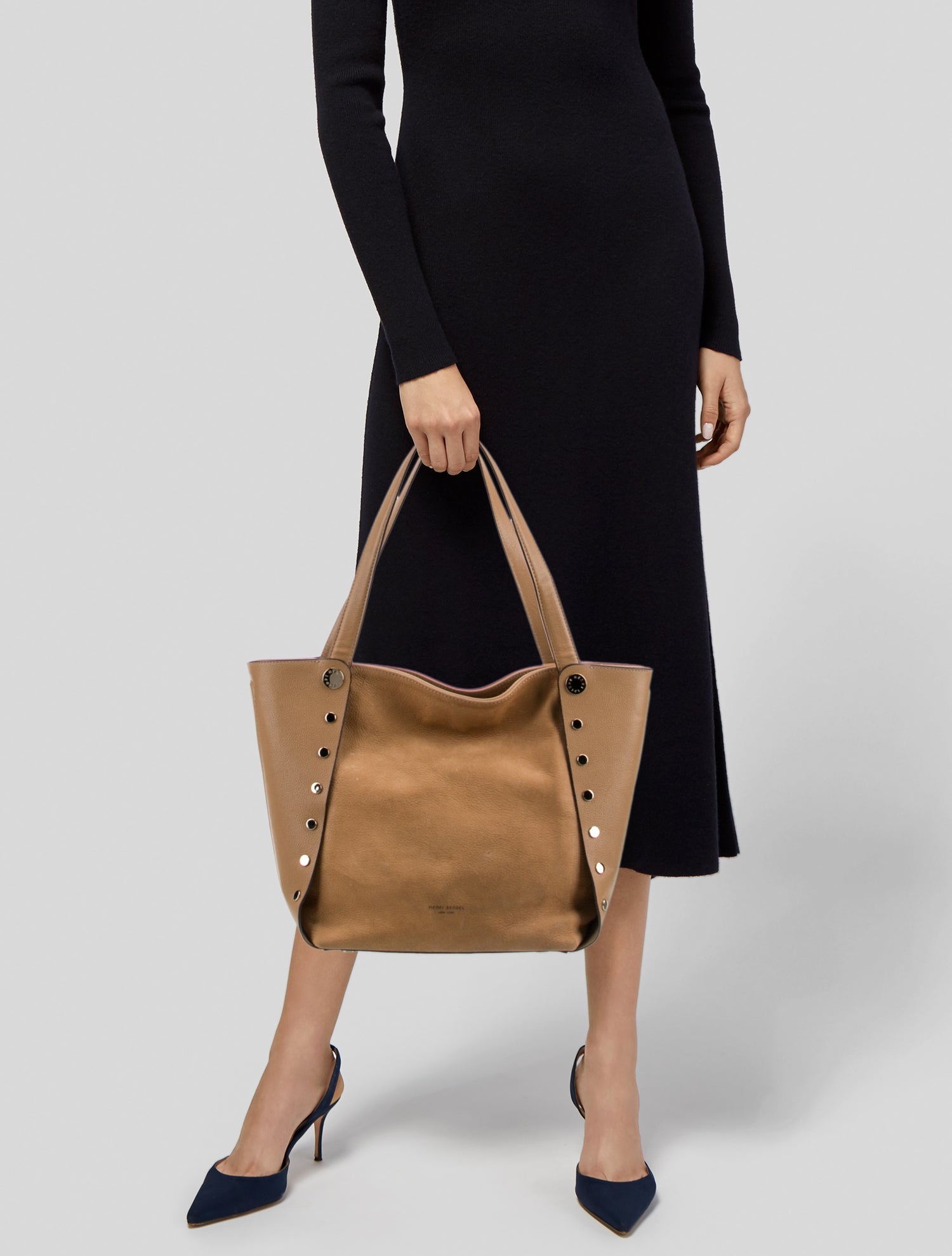 Henri Bendel Suede Tote