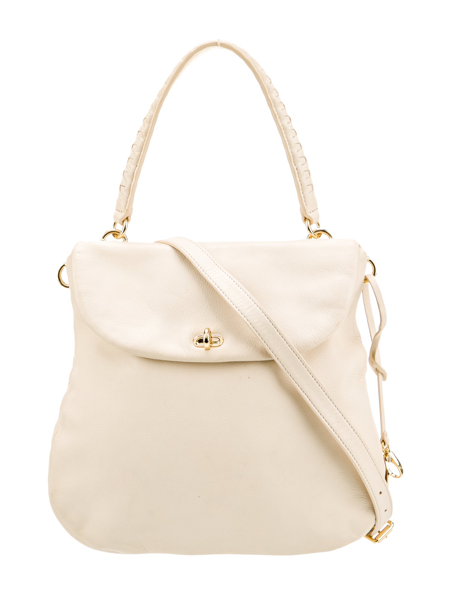 Henri Bendel Leather Top Handle Bag