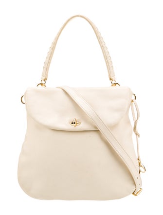 Henri Bendel Leather Top Handle Bag