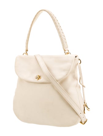 Henri Bendel Leather Top Handle Bag