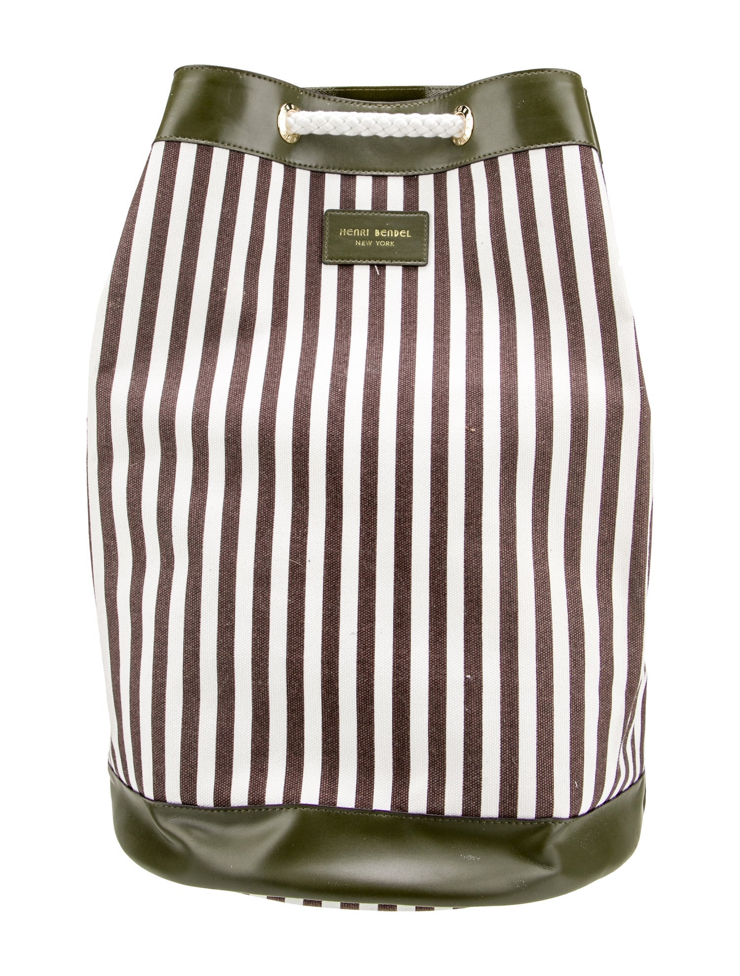 Henri Bendel Canvas Suitcase