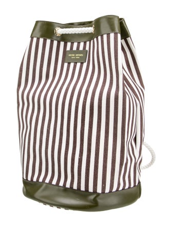 Henri Bendel Canvas Suitcase