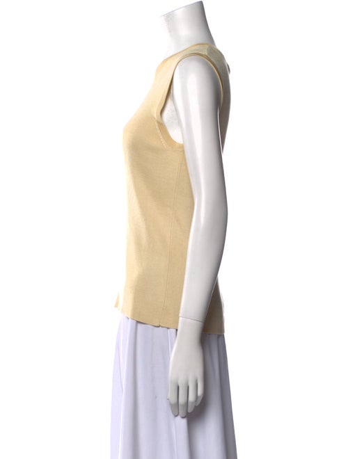 Henri Bendel Silk Crew Neck Top