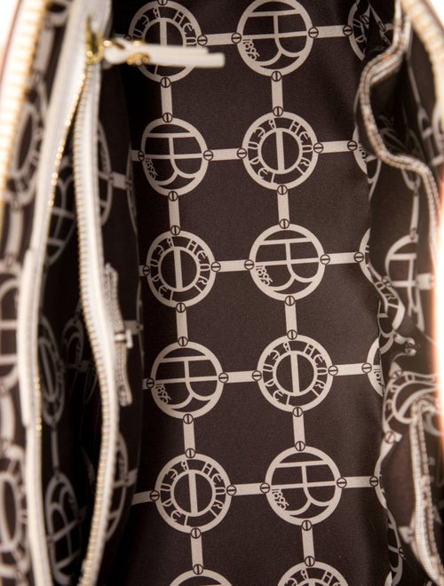 Henri Bendel Saffiano Leather Top Handle Bag