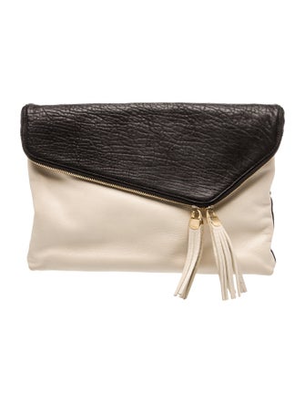 Henri Bendel Leather Clutch