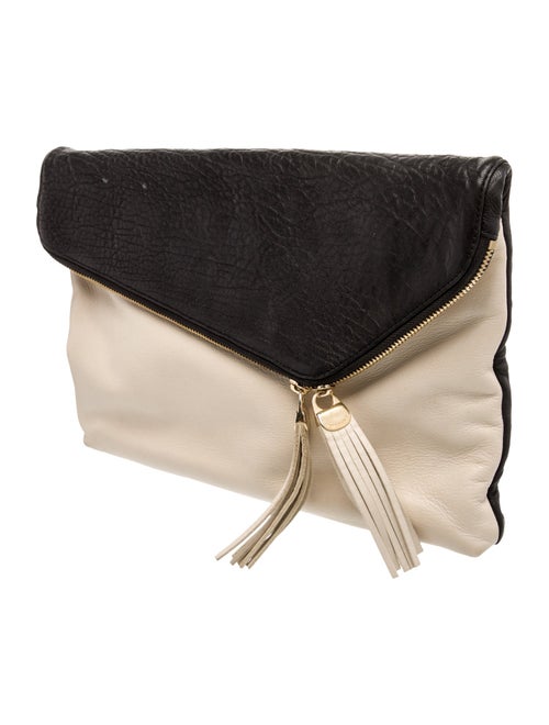 Henri Bendel Leather Clutch
