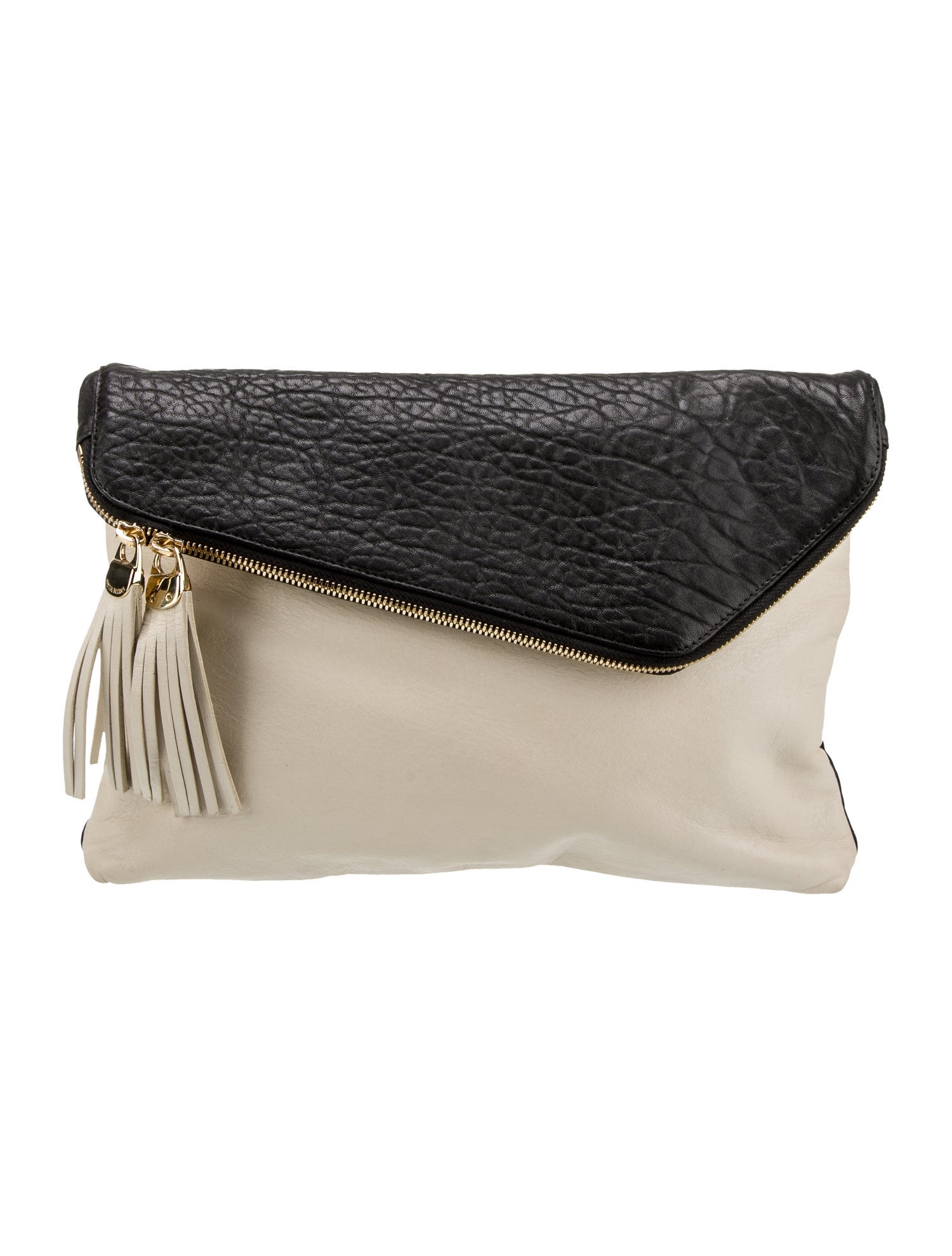 Henri Bendel Leather Clutch