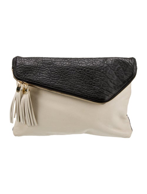 Henri Bendel Leather Clutch