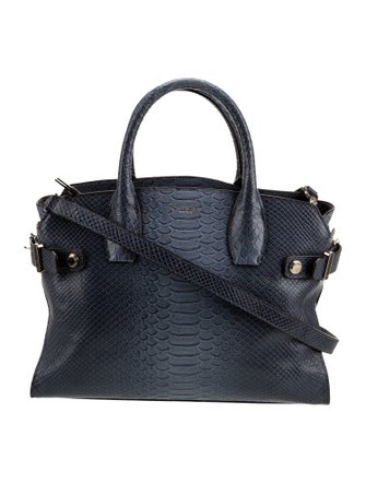 Henri Bendel Embossed Leather Shoulder Bag