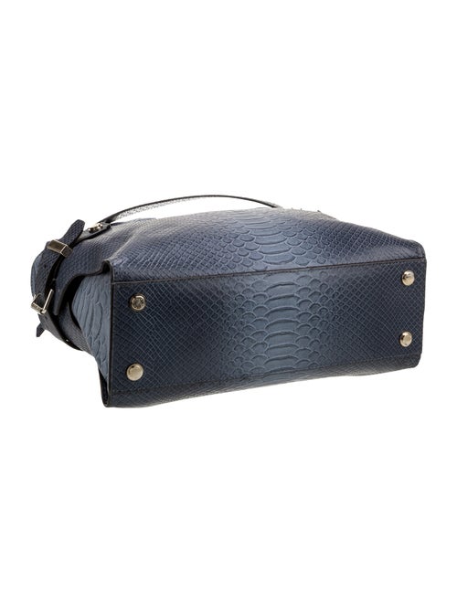 Henri Bendel Embossed Leather Shoulder Bag