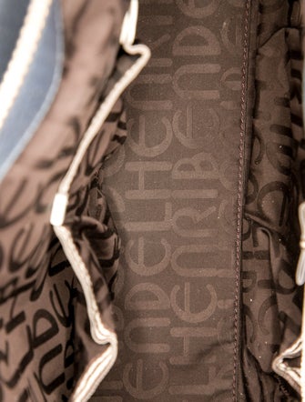 Henri Bendel Embossed Leather Shoulder Bag